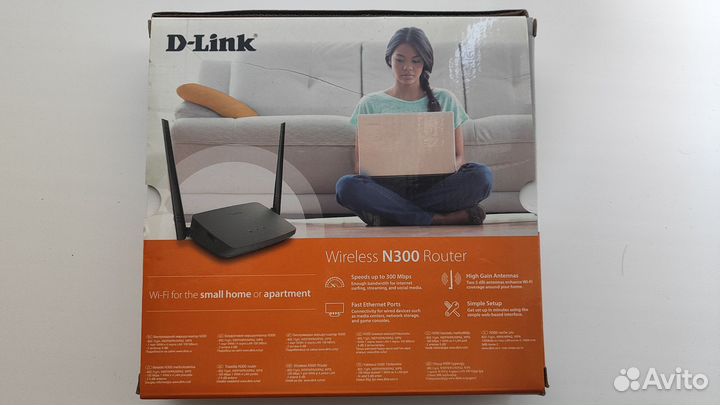 Wi-Fi роутер D-Link DIR-615/Z1A