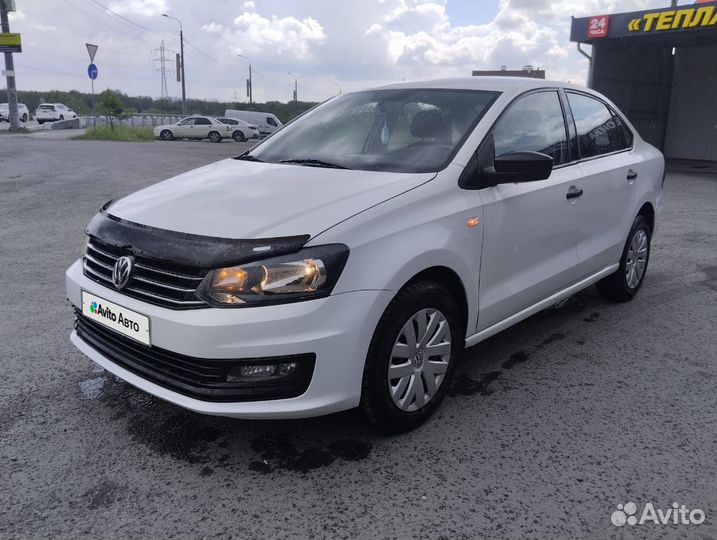 Volkswagen Polo 1.6 МТ, 2019, 98 000 км