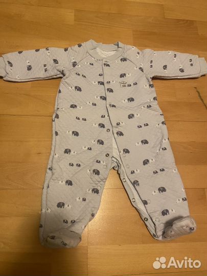 Утепленный слип carters