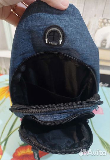 Сумка слинг унисекс через плечо бананка новая
