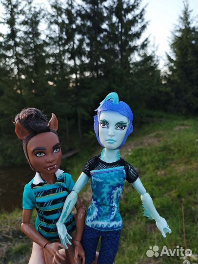Куклы монстер хай Гил и Клод