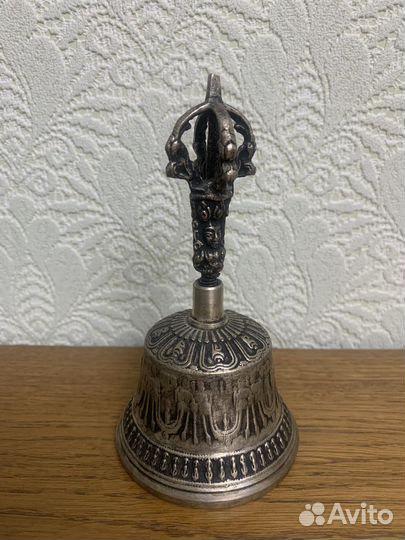 Тибетский Колокольчик с Ваджрой 14 см