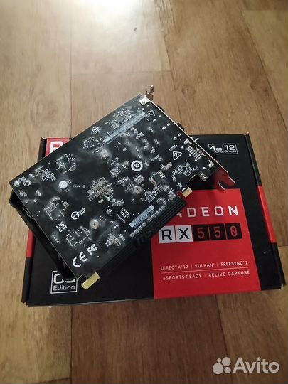 Видеокарта radeon rx 550