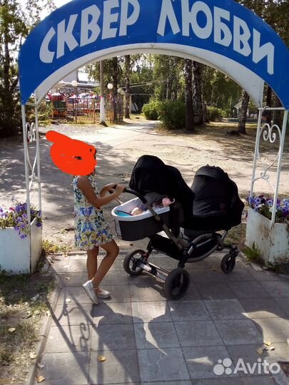 Коляска для двойни 2 в 1