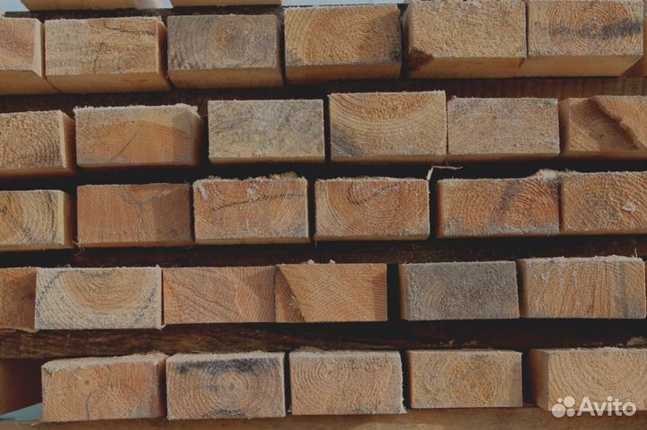 Брус из сосны для строительства бань