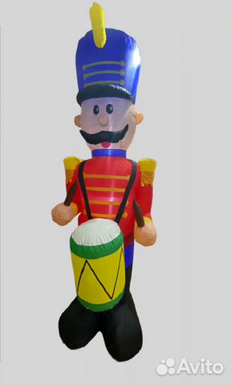 Надувная фигура Щелкунчик 250 см, 3D уличная