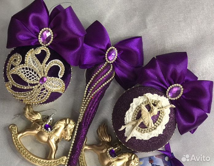 Ёлочные игрушки набор