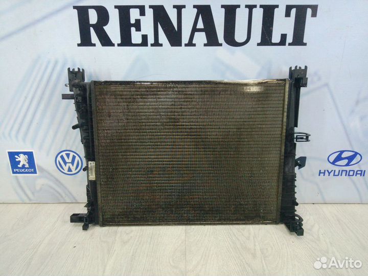 Радиатор охлаждения двигателя основной Renault log