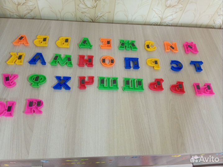 Магнитные буквы (Магнитная азбука)