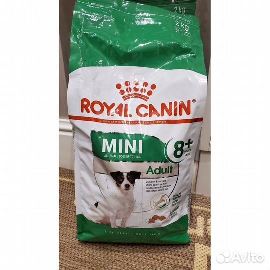 Корм для собак Royal canin mini adult 8 + 2 кг