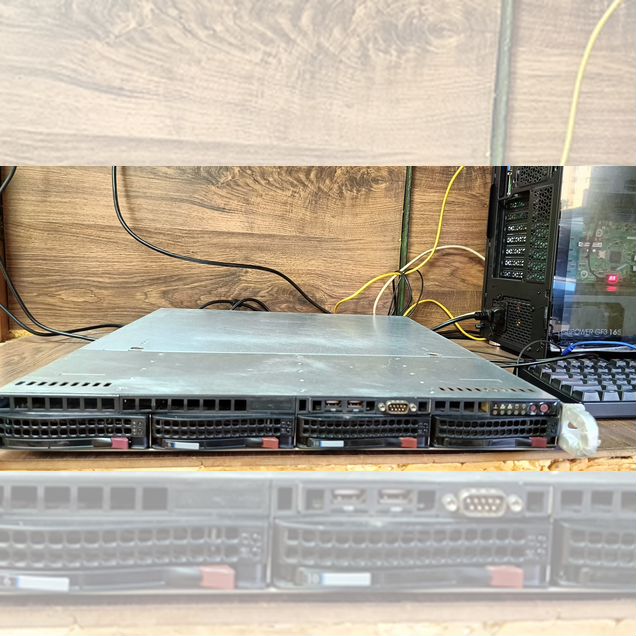 Сервер Supermicro 12 ядер/24 потока 24gb ram