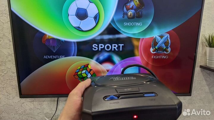 Приставка Sega Dendy (Dexp Retrogame 6, 777 игр)