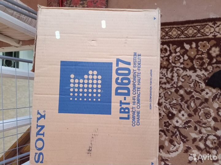 Музыкальный центр sony lbt-d607