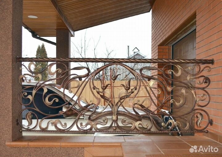 Кованые перила