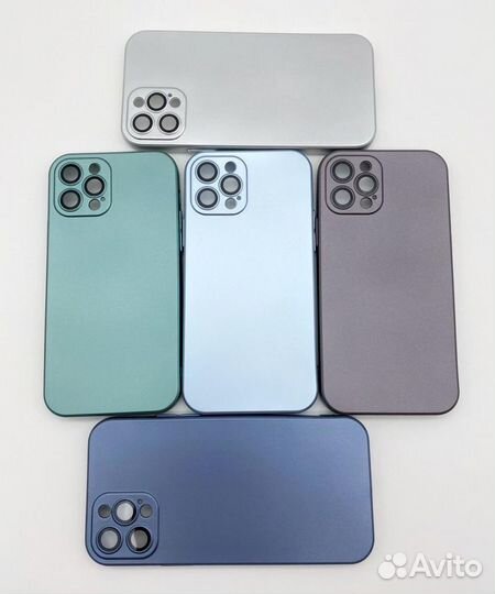 Чехол iPhone со стеклом камеры