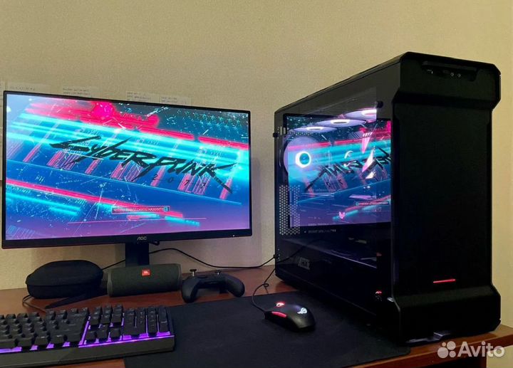 Игровой компьютер 5800X/ 6700XT/ 64GB