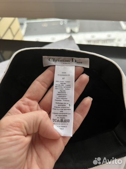 Панама кепка dior оригинал