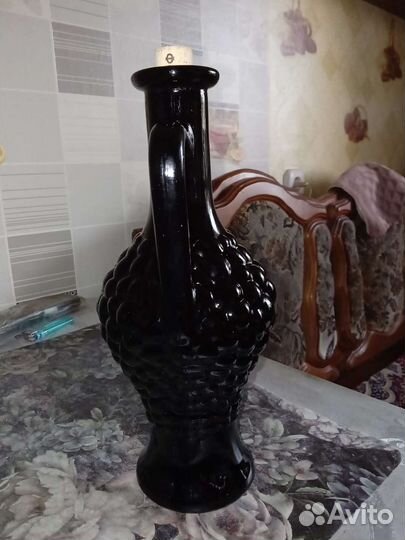 Кувшин бутылка, кувшин виноград