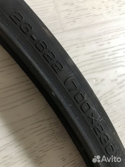 Покрышка c ободом новая шоссейная 700 x 25c