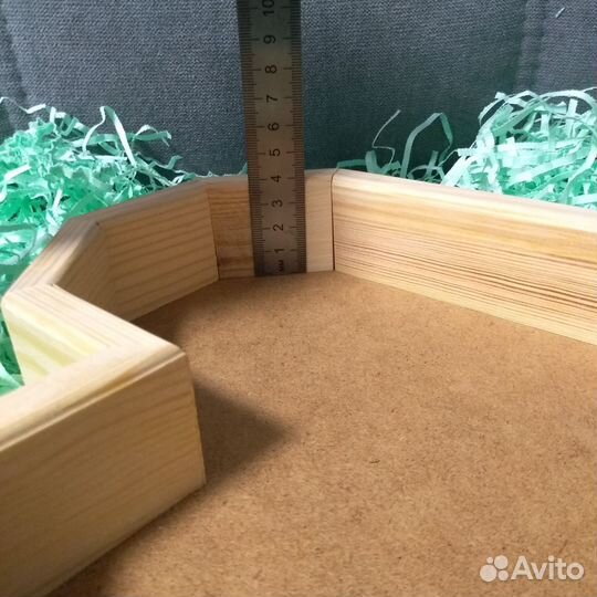 Коробка подарочная деревянная Сердце