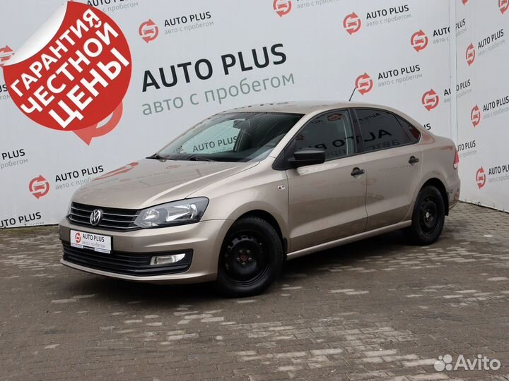 Volkswagen Polo 1.6 AT, 2016, 134 000 км