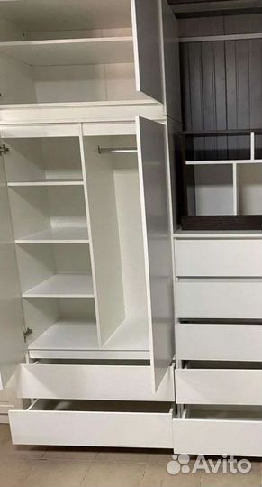 Шкаф с антресолью