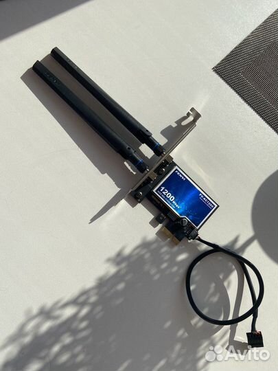 Wifi + blutooth fenvi адаптер intel ac1200