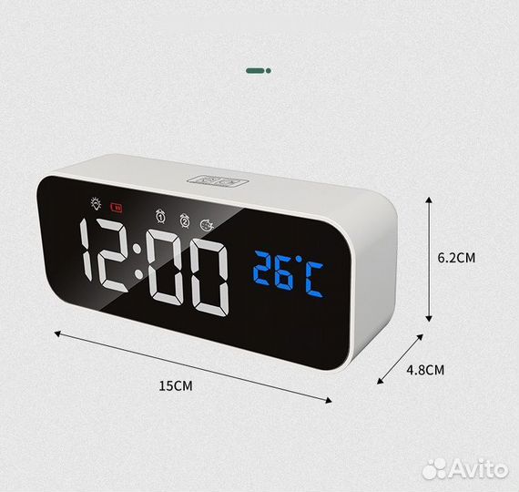 Электронные LED часы xnch