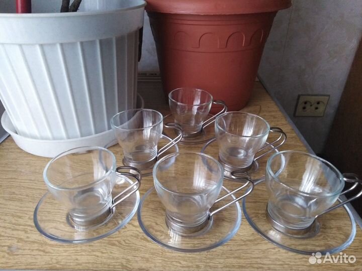 Кофейный сервиз на 6 персон