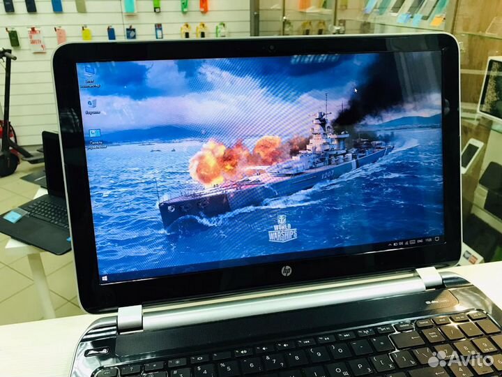 Быстрый ноутбук HP core i5-4200/6gb/GT740/500gb