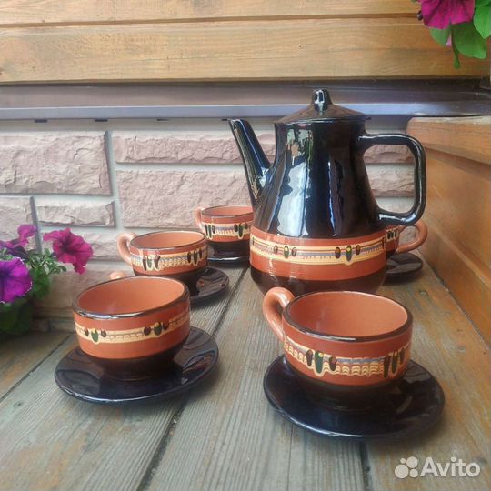 Сервиз чайный/кофейный, керамика