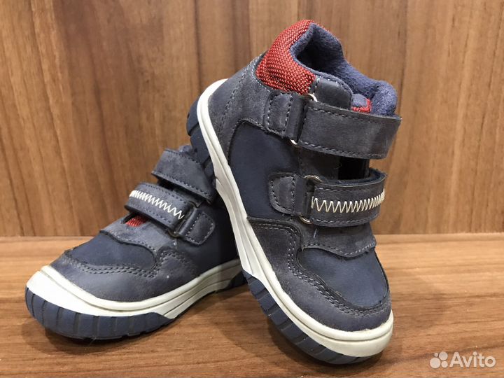 Детские ботинки кожа осенние 21 22 на мальчика