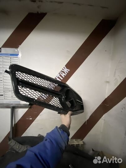 Решетка радиатора на mercedes w 212