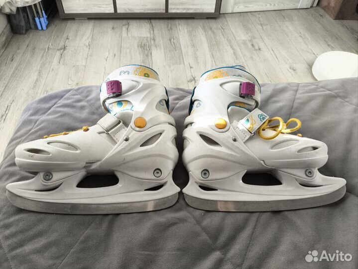 Коньки детские раздвижные 34 37