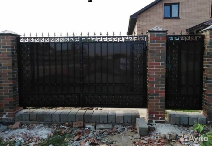 Кованые ворота