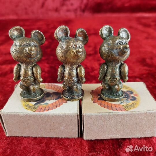 Олимпийский мишка СССР новый