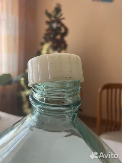 Бутылка стеклянная 20 литров