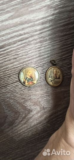 Кулоны иконки святые