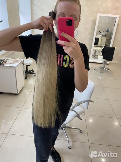 Волосы на капсулах