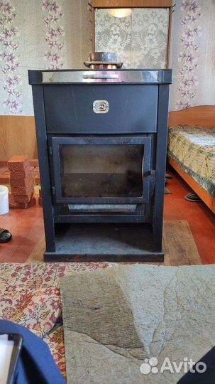 Продам печь-камин бу