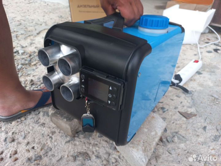 Автономный отопитель сухой фен 12 24 220в. Новый