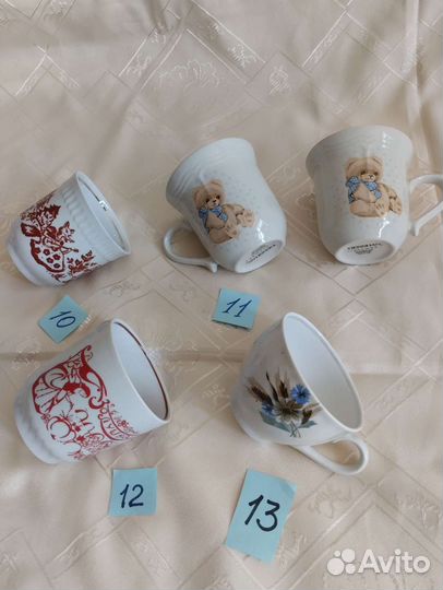 Чашки ссср,сахарница детская гдр