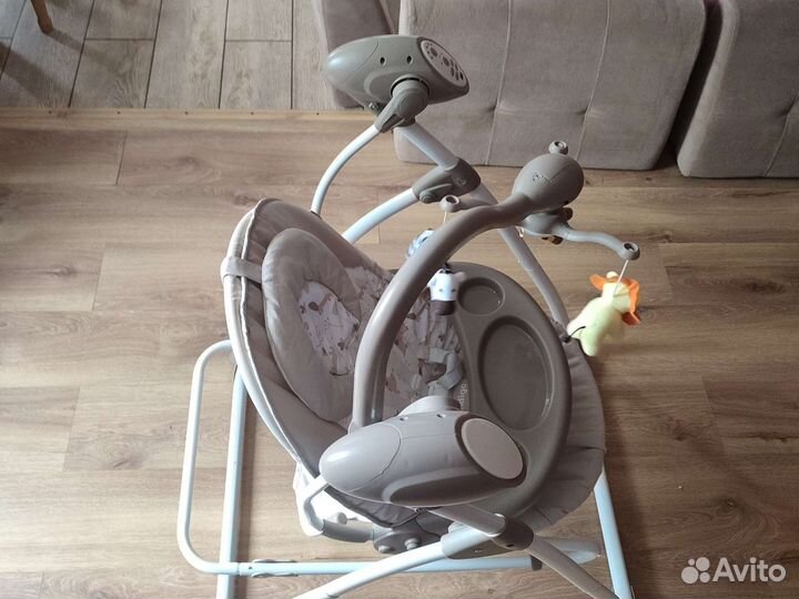 Электрокачели шезлонг