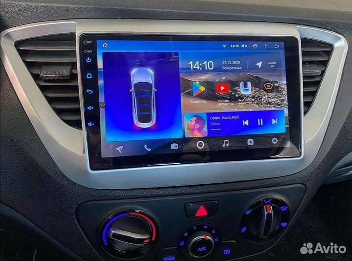 Магнитола Android Hyundai Solaris 2017-2020