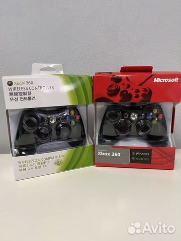 Геймпад xbox 360 беспроводной/проводной (арт101)