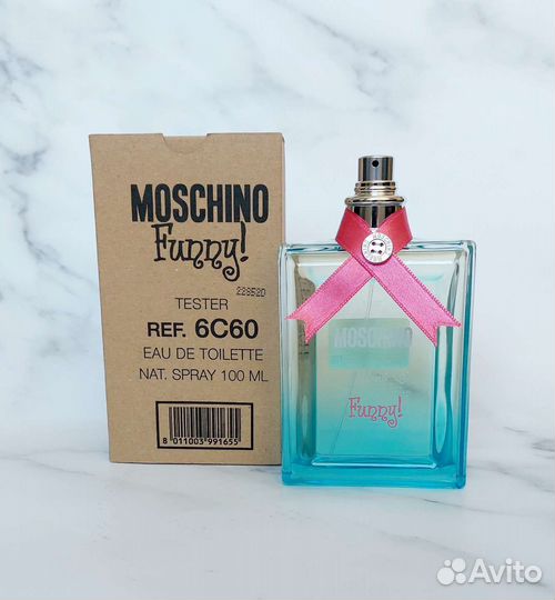 Туал вода Moschino Funny 100мл тестер оригинал