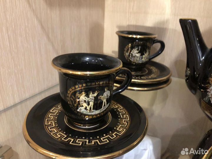 Сервиз чайный кофейный Греция новый