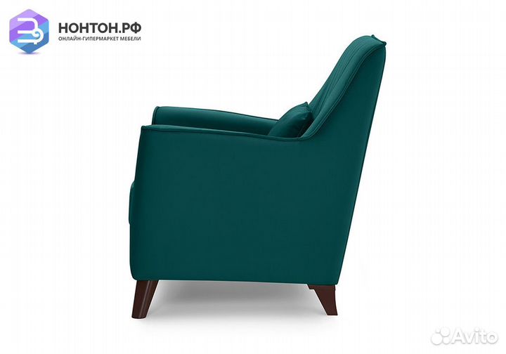 Кресло Оксфорд изумрудный