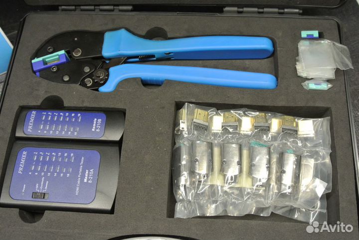 Кримпер для обжима компьютерный Premier (М7049)