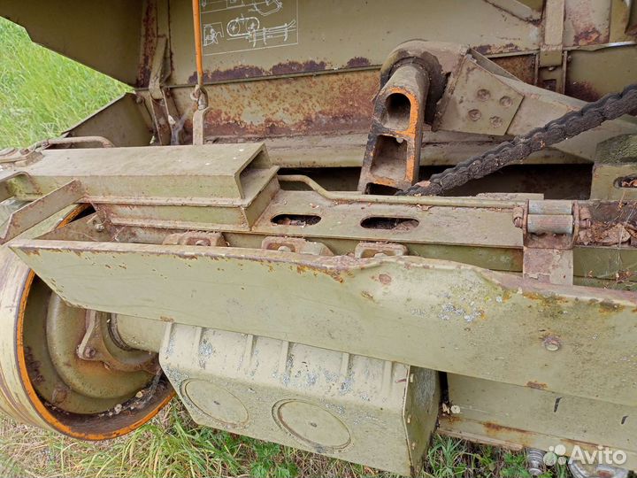 Пресс-подборщик Fortschritt К-454, 1989